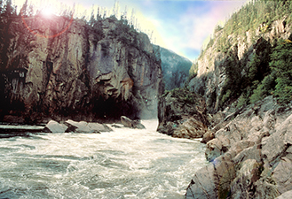 Devil's Throat, Moisie River