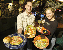 Maine Commercial & Hospitality Photography - Geddy's Pub, Bar Harbor Waitstaff