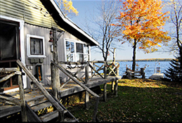 Maine Commercial & Hospitality Photography - Maine Camp on Lake