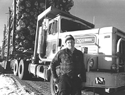 Maine Logging Truck Driver