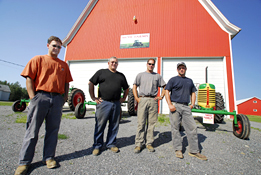 Maine Commercial & Agricultural Photography - Maine Potato Farmers and Barn