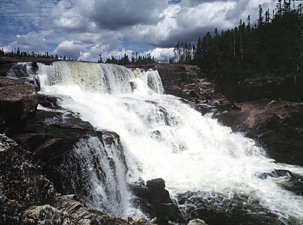 Newfoundland Smokey Falls