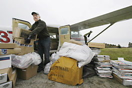 Maine Corporate, Construction, and Medical Photography - Unloading Mail